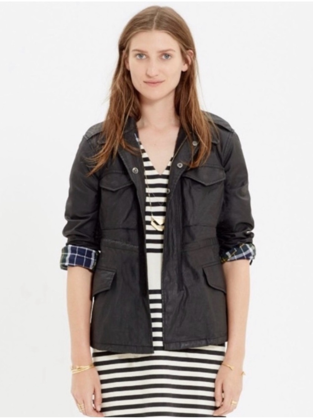 Madewell Road Trip Coated Jacket